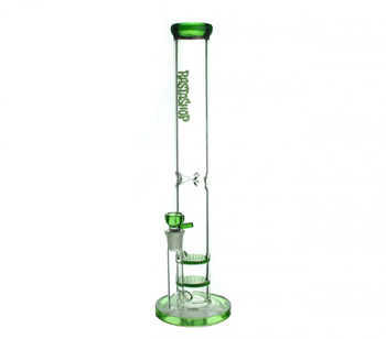 Бонг Rastashop 2xHoneycomb Green Percolator ДИСКОНТ 6 - Уценка - Магазин бонгов бонгшоп.рф